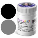 Сухой жирорастворимый краситель пищевой Gleb Colors Черный угольный, 10г Сухой жирорастворимый краситель пищевой Gleb Colors Черный угольный, 10г